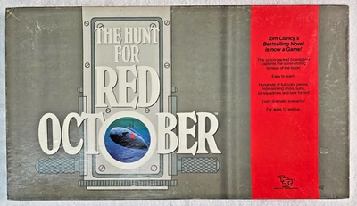 VTG Tom Clancy’s The Hunt for Red October Board Game TSR 1988 Complete Submarine - Image 1 of 4