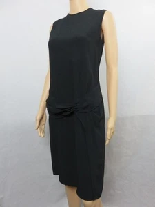 NUEVO Vestido Cedric Charlier Negro Sin Mangas Cintura Caída Talla 6 Nuevo sin Etiquetas - Imagen 1 de 7