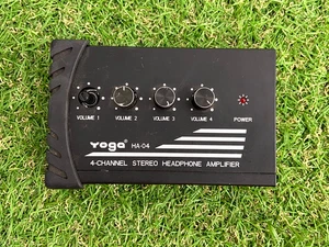 Yoga HA-04, 4 Kanal Stereo Kopfhörer Verstärker, Eingang 4x Out ohne Netzteil (A386) - Bild 1 von 4