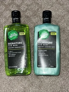 Irish Spring Signature para hombre 3 en 1 y gel de baño stock antiguo 15 fl oz cada uno nuevo - Imagen 1 de 3