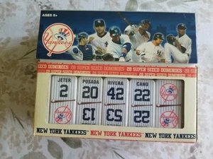 NEW YORK YANKEES SUPER SIZED 28 DOMINOES 2007 MLB BASEBALL - Picture 1 of 4