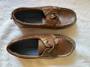 Carters Size 13 Leather Tie Shoes - Picture 1 of 4