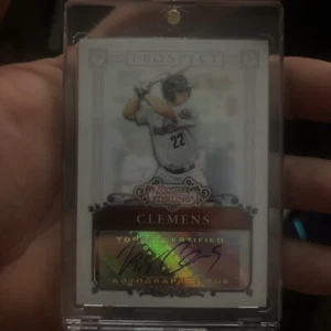 2006 Bowman Sterling Prospects Koby Clemmons Auto - Picture 1 of 2