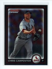 2010 Bowman Chrome   Chris Carpenter #15 St. Louis Cardinals