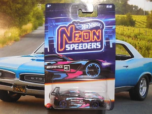 2024 Hot Wheels Neon Speeders 16 Mercedes AMG GT3 #5 of 8 IMPORT RACING FREE SHP - Bild 1 von 3