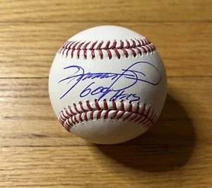 Sammy Sosa Signed ROMLB 609 HRS Inscription Chicago Cubs JSA WITNESS - Picture 1 of 2