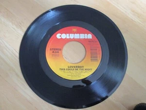 LOVERBOY - THIS COULD BE THE NIGHT B/W - IT'S YOUR LIFE VG+ 1985 - Picture 1 of 1