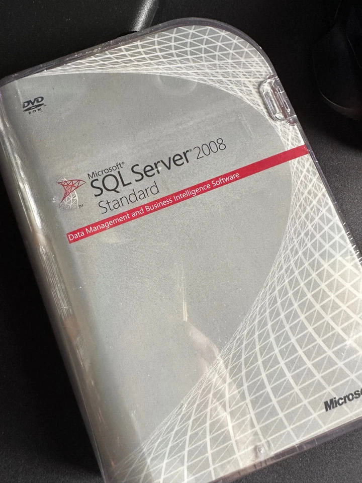 Microsoft SQL Server 2008 Standard, 1-Processor,SKU 228-08404, Sealed Retail Box - Image 1 of 3