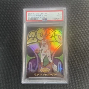 2020 Certified Mirror GOLD 2020 Graffiti #19 Tyrese Haliburton ROOKIE PSA 9 5/10 - Picture 1 of 2