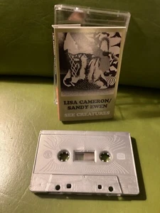Lisa Cameron / Sandy Ewen - See Creatures Cassette Tape 2018 Electronic Jazz VG+ - Bild 1 von 2