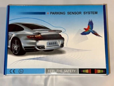 4 Parking Sensor System BiBi Alarm Sound Digital Distance Screen ECD Germany - Image 1 of 4