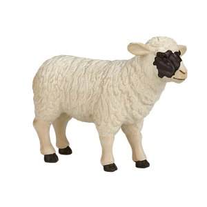 Mojo OVEJA OVEJA animales de granja juguetes campo figuras de vida silvestre rural modelos - Imagen 1 de 6