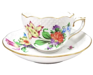PRINTEMPS by Herend Demi Cup 1.75" tall NEW NEVER USED made in Hungary - Picture 1 of 15