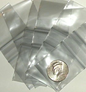 100 Silver Apple Baggies 2 x 2 in. Minizip bags 2020 b3 - Picture 1 of 1