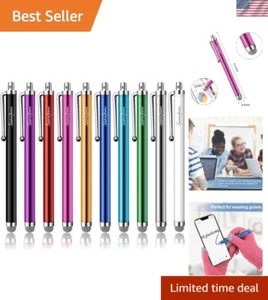 Precision Mesh Stylus Stifte 10er-Pack - leichtes Aluminium für alle Touchscreens - Bild 1 von 8