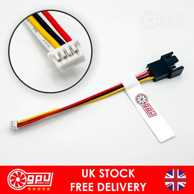 UniFi Dream Wall Fan Adapter Cable - Replace loud fans on the Ubiquiti UDW 4-Pin - Image 1 of 4