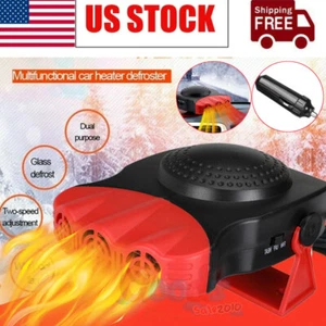 150W Portable Electric Car Heater 12V DC Heating Fan Defogger Defroster Demister - Picture 1 of 12