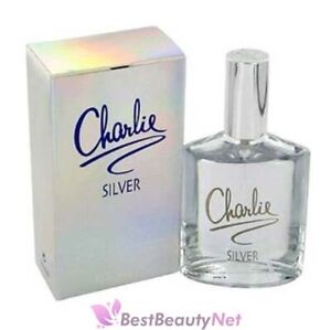 Charlie Silver Revlon Perfume for Women 3.4 z EDT New In Box