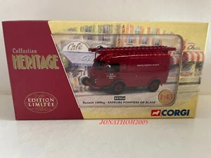 Corgi Heritage EX70534 Renault 1000KG Bomberos De Blace Ródano 1/43° - Imagen 1 de 6