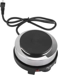 Small Hot Plate Mini Hot Plate, 500W Hot Plate Electric Single Burner Electric C - Picture 1 of 12