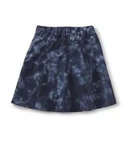 Tea Collection Kleinkind Mädchen Twirl Rock dunkelblau Batik Größe 3 oder 4 - Bild 1 von 4