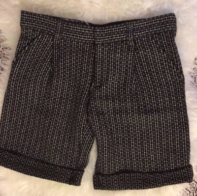 PANTALONES CORTOS BERMUDAS DOLCE & GABBANA D&G 100 % LANA VIRGEN ~ TALLA 40/26 US 6 /PEQUEÑOS Foto 1 de 4