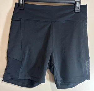 Pantaloncini a compressione rosa junior neri "Victoria's Secret Ultimate" taglia Grande - Foto 1 di 4