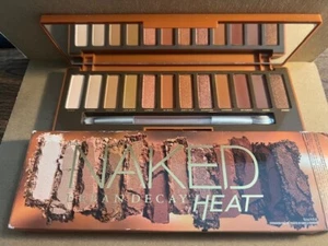 Paleta de sombras de ojos Urban Decay Naked HEAT - 12 TONOS con cepillo - Nueva en caja Envío gratuito - Imagen 1 de 3