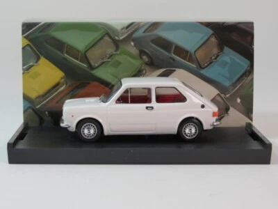 Brumm Fiat 127 1A Serie 2 Puertas Blanco Interior Rojo 1971 1/43 R500-02 2025 - Imagen 1 de 4
