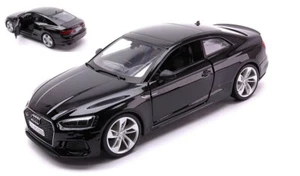 Modellino auto scala 1:24 Burago AUDI RS 5 COUPE 2019 nero diecast collezione - Foto 1 di 1