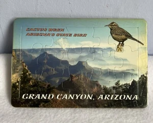 Grand Canyon Cactus Wren Puzzle Postcard New Sealed - Picture 1 of 3