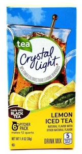 (2) Crystal Light Lemon Iced Tea Pitcher Pack 1.4 oz BBy: 26APR2026 FREE S&H! - Picture 1 of 3
