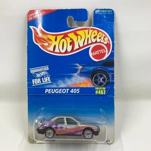 Mattel Hot Wheels Peugeot 405 #467 1996 - Picture 1 of 7