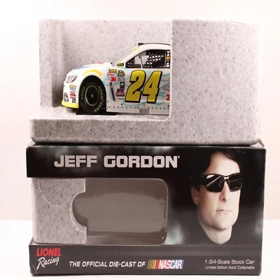 杰夫·戈登 2015 白色 JG 商店饰面 #24 PEPSI CHASE FOR THE CUP 雪佛兰 XRARE!! — 第 1/4 张图片