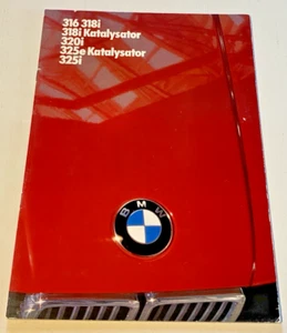 Brochure de Vente BMW  Série 3 - Février 1985 - Bel Etat. En Allemand. - Picture 1 of 7