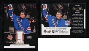 2019-20 Upper Deck Ultimate Collection Icons Jersey Wayne Gretzky #UI-WG HOF