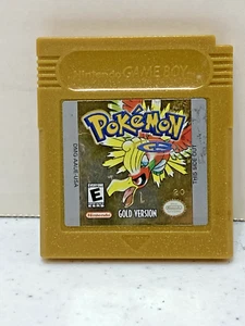 Pokemon: Versión Dorada Game Boy Color Auténtico Nintendo #20 Sello en Etiqueta - Imagen 1 de 7
