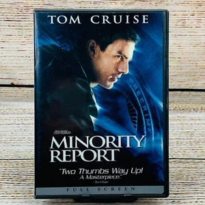 Minority Report [2002 DVD] Tom Cruise Steven Spielberg Full Screen Sci-Fi Movie - Picture 1 of 6