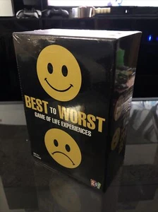 Best to Worst Game of Life Experiences Card Game Multiplayer Party Group New Box - Picture 1 of 3