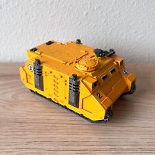 Warhammer 40k Imperial Fists - Painted Rhino - BoxedUp (Lot 4134)