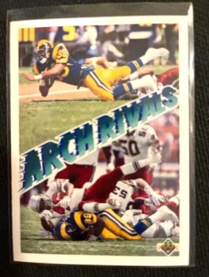 NFL - Robert Delpino/Tim McDonald Arch Rivals 1991 Upper Deck Football - Image 1 of 2