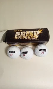 Top Flite BOMB Explosive Distance Golf Balls 3 Pack New - Picture 1 of 4