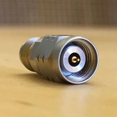 Echoic 2.4mm Male - 2.4mm Female Coaxial Adapter Connector 50GHz RF Microwave - Image 1 of 4