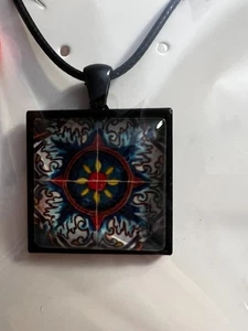 Nuevo Colgante Hecho a Mano Portugués Portugal Diseño Azulejo - Imagen 1 de 5