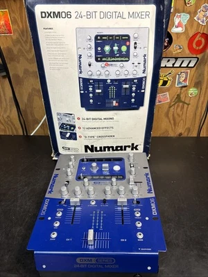 【Very good condition】NUMARK DXM06 Digital Audio Mixer From Japan - Image 1 of 4