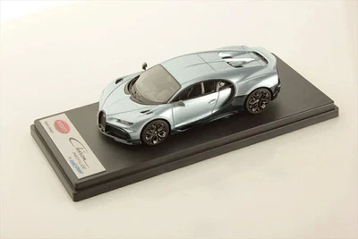 Looksmart 1/43 Bugatti Chiron Profilée Argent Atlantique / Blue Carbon - Image 1 of 2