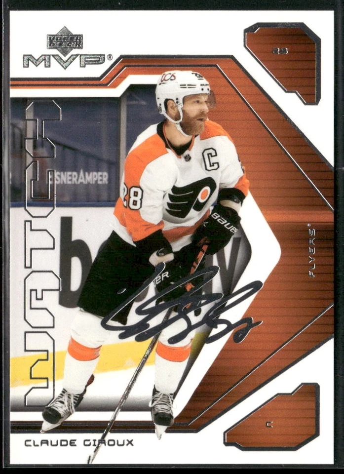 2021-22 Upper Deck MVP #93 Claude Giroux Philadelphia Flyers 20th Anniversary - Image 1 of 2