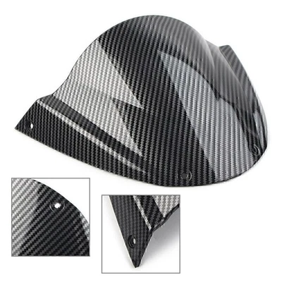 Parabrisas delantero con patrón de fibra de carbono para Ducati Monster 696 796 1100/S/EVO Foto 1 de 4