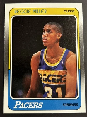 Reggie Miller 1988 Fleer - #57 (RC)! Foto 1 de 2