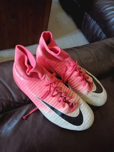 Nike Mercurial Superfly V - Pink / White / Black FG UK 5.5 - Picture 1 of 7